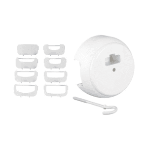EUR'OHM-Boîtier-saillie-DCL-Piton-Douille-E27-Installation-éclairage-DCL-Douille-E27-Accessoire-électrique-Point-de-centre-éclairage-Boîtier-DCL-Douille-E27-Piton-DCL-Matériel-électrique-Installation-électrique-Douille-vis-E27