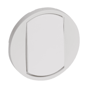 LEGRAND Celiane - Enjoliveur simple large blanc - 068001