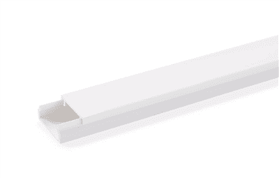 Goulotte CLIDI 50×90 PVC 1 comp blanc