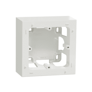 BOITIER-SIMPLE-SAILLIE-BLANC-ODACE-SCHNEIDER-appareillage