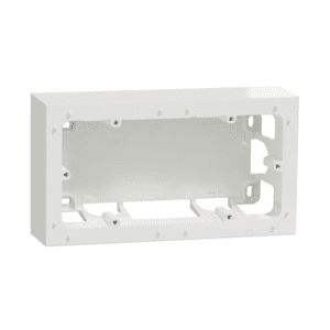 SCHNEIDER Odace - Boitier double saillie blanc - S520764