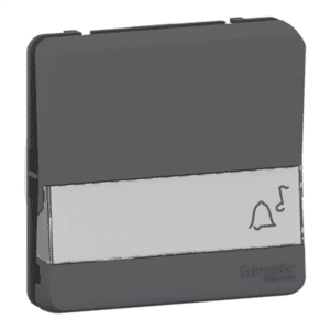 appareillage-mureva-schneider-etanche-garage-dehors-bouton-poussoir-porte-etiquette-gris-anthracite-composable-ip55-fiable-moderne-robuste-étanche-durable-pratique-sécurisé-résistant-innovant-polyvalent-simple-adaptable-design-intemporel-solide-accessible-schneider-mureva-extérieur-