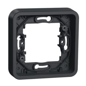 fiable-moderne-robuste-étanche-durable-pratique-sécurisé-résistant-innovant-polyvalent-simple-adaptable-design-intemporel-solide-accessible-schneider-mureva-extérieur-cadre-1-poste-troue-gris-enscastrée