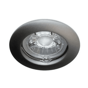 INDIGO - Spot fixe GU10 230V douille automatique chrome - KSA100209