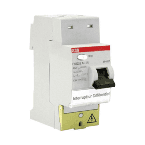 ABB F204 – INTERRUPTEUR DIFFERENTIEL 2X63A 30MA TYPE AC – 444061