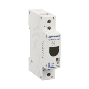 télérupteur-unipolaire-modulaire-éclairage-commande-rail-DIN-16A-EUR'OHM