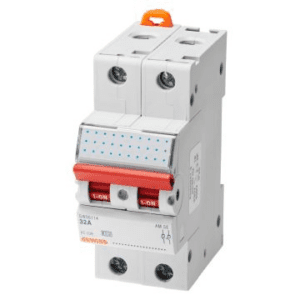 GEWISS - Interrupteur sectionneur 2P 32A 415V - GW96114