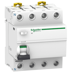 interrupteur-différentiel-4P-63A-Schneider-Acti9-30mA-ASI-protection-électrique-haute-immunité-sécurité