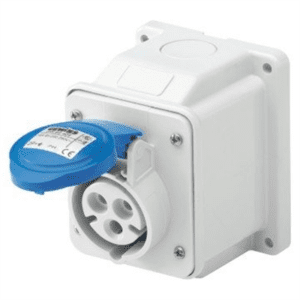 GEWISS - Socle prise saillie bleu 2P+T 32A 200-250V 6H IP44 - GW62415