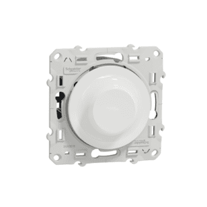 fiable-moderne-économique-esthétique-design-durable-pratique-élégant-simple-innovant-compact-robuste-accessible-polyvalent-intemporel-sécurisé-adaptable-stylé-essentiel-schneider-odace-variateur-led-200w-blanc-2fils-3-fils