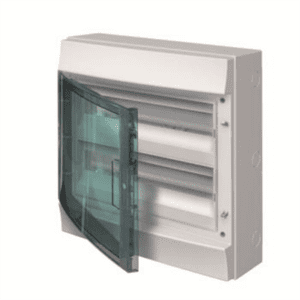 ABB - Coffret étanche porte transparente 18 modules 2 rangée IP65 - L629984