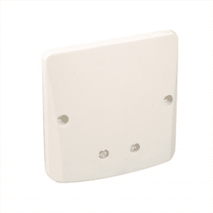 EUR'OHM - Sortie de câble 75x75 10/16A blanc - 60091