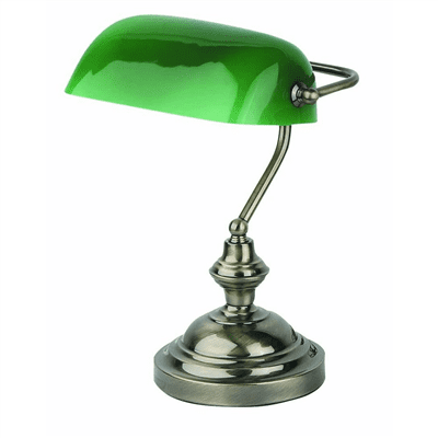 Lampe de table or vielli BANKER FARO