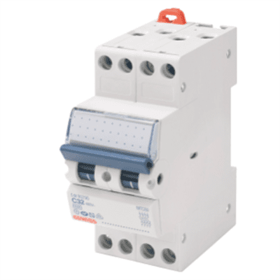 GEWISS – Disjoncteur 4P 25A 4.5KA – GW90089