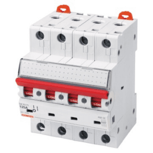 GEWISS - Interrupteur sectionneur 4P 80A - GW96177