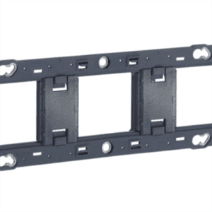 fiable-moderne-économique-esthétique-design-durable-pratique-élégant-simple-innovant-compact-robuste-accessible-polyvalent-intemporel-sécurisé-adaptable-stylé-essentiel-legrand-mosaic-support-a-griife-3-postes