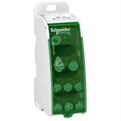 SCHNEIDER Linergy DS – Répartiteur étagé unipolaire 125A 10 trous – LGY112510