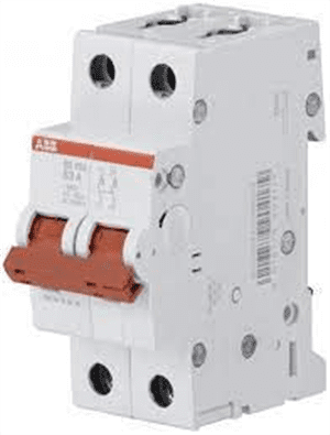 ABB SD202 – INTERRUPTEUR DE COUPURE 2X63A – 362006