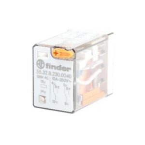 relais-Finder-7A-230V-AC-automatisme-commande-circuit-imprimé-isolation-1NO-1NC