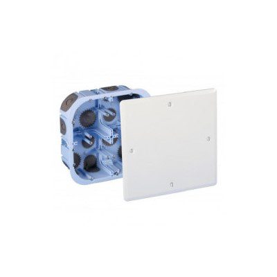 EUR’OHM – Boite de dérivation encastrée placo étanche 140x140x50 – 51018