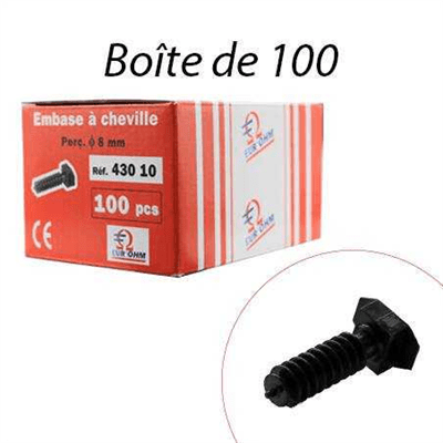 EUR’OHM – Embase a cheville – 43010