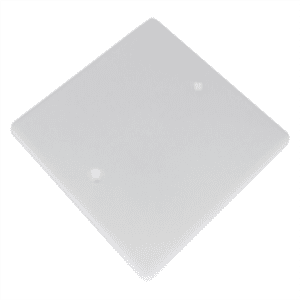 couvercle-à-vis-110x110-blanc-EUR'OHM-boîtier-électrique-protection-fixation-dérivation-installation-professionnelle