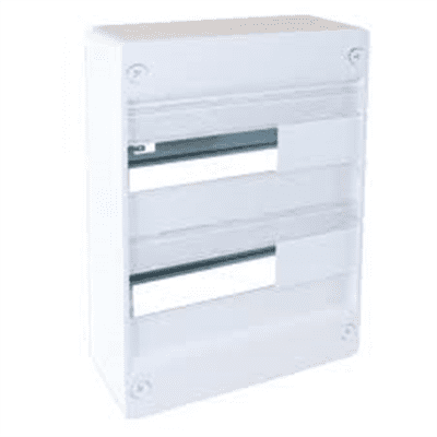 EUR’OHM – Coffret 2 rangées 26 modules – 19016