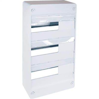 EUR’OHM – Coffret 3 rangées 39 modules – 19017