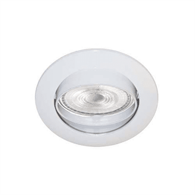 INDIGO – Spot orientable GU10 230V douille automatique blanc – DO54730