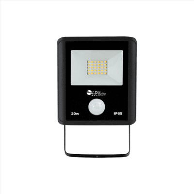 LDV – Projecteur avec détecteur 50W 3000K 4250LM noir IP65 – 563001SWW