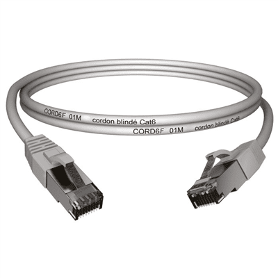Cordon RJ45 catégorie 6 F/UTP 0.5M – 6F005M
