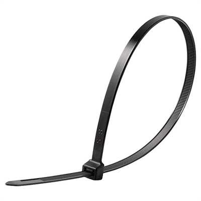 EUR’OHM – Collier 4.8×180 noir x100 – 43121