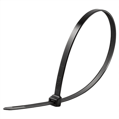 EUR’OHM – Collier 4.8×300 noir x100 – 43128