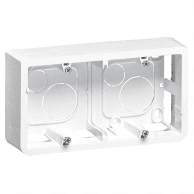 LEGRAND Mosaic – Cadre sailllie horizontal profondeur 40mm 2×2 modules – 080285