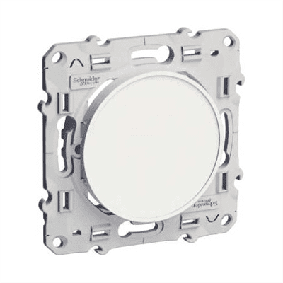 SCHNEIDER Odace – Obturateur pour appareillages blanc – S520666