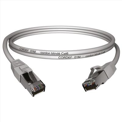 Cordon RJ45 catégorie 6 F/UTP 1M – 6F01M