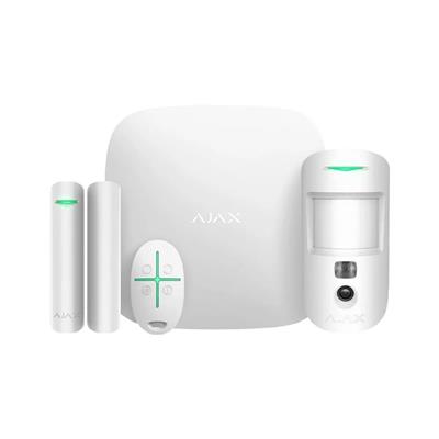 AJAX – Kit alarme blanche – AJ-STARTERKIT-CAM-W