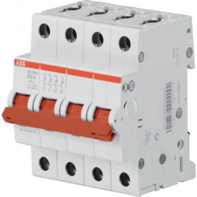 INTER SECTIONNEUR 4X40A TETRA SD200 – ABB364004