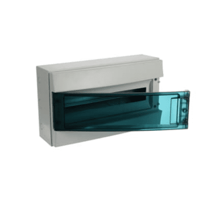 ABB – Coffret étanche porte transparente 18 modules 1 rangée IP65 – L629980