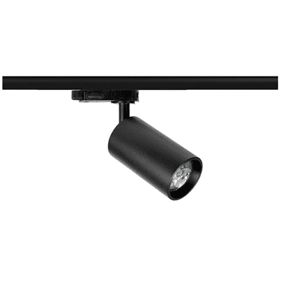 Spot pour rail picolo GU10 noir