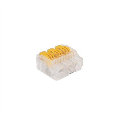 BLM – Connecteur a leviers jaune 3 entrées x75 – 475130