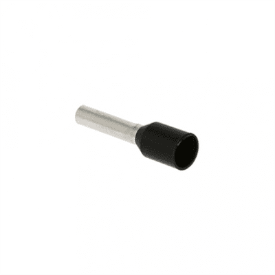 EMBOUT DE CABLAGE SIMPLE 25MM² NOIR L2=16 L1=30MM BLISTER 10 PCS