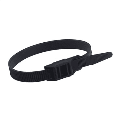 ARNOCANALI – Collier de fixation 180×9 noir x100 – 3420