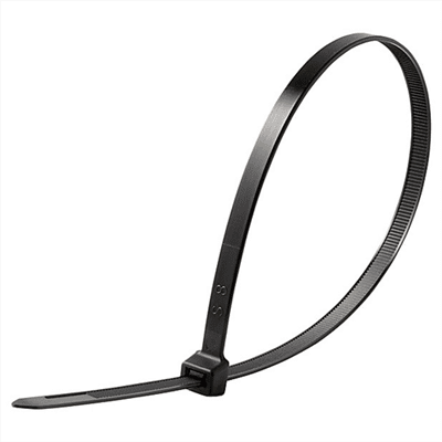 EUR’OHM – Collier 4.8×300 noir x100 – 43128