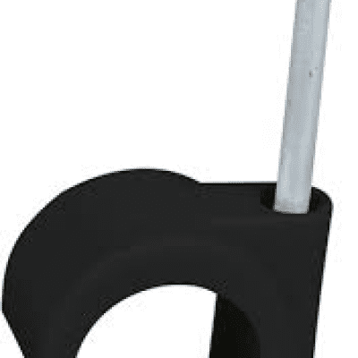 EUR’OHM – Pontet diamètre 12 à 16mm noir – 43553