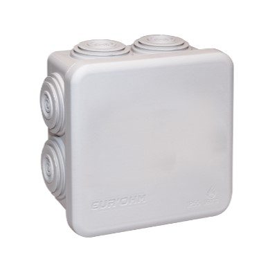 EUR’OHM – Boite de dérivation 80×80 IP55 – 50003