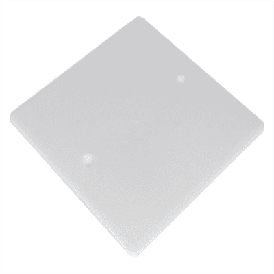 EUR’OHM – Couvercle a vis 110×110 blanc – 52304