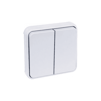 DOUBLE BOUTON POUSSOIR COMPOSABLE BLANC OXXO – EUR60835