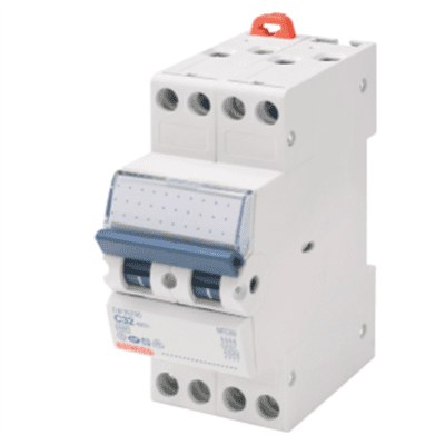 GEWISS – Disjoncteur 4P 25A 4.5KA – GW90089