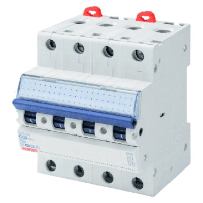 GEWISS – Disjoncteur 4P 10A 6/10KA courbe C – GW92086